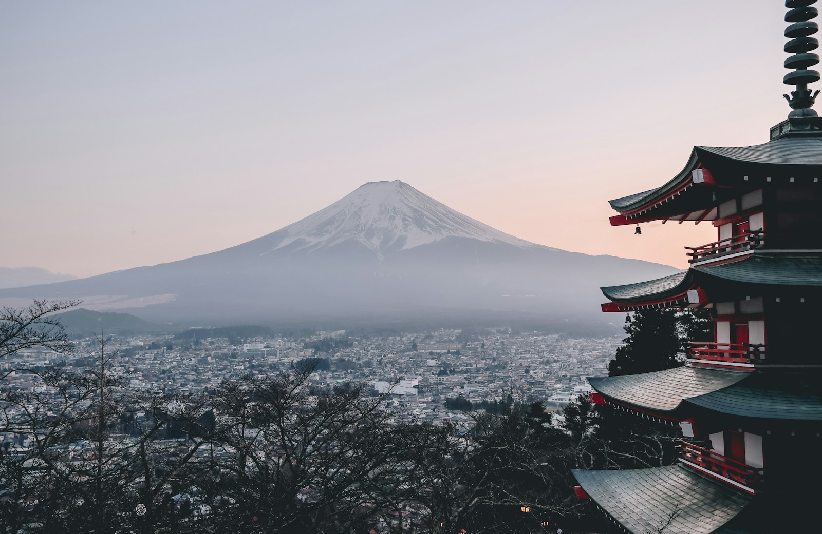 Japanese mountain landscape